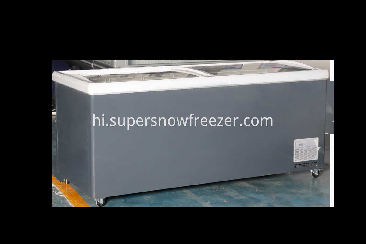 island display freezer